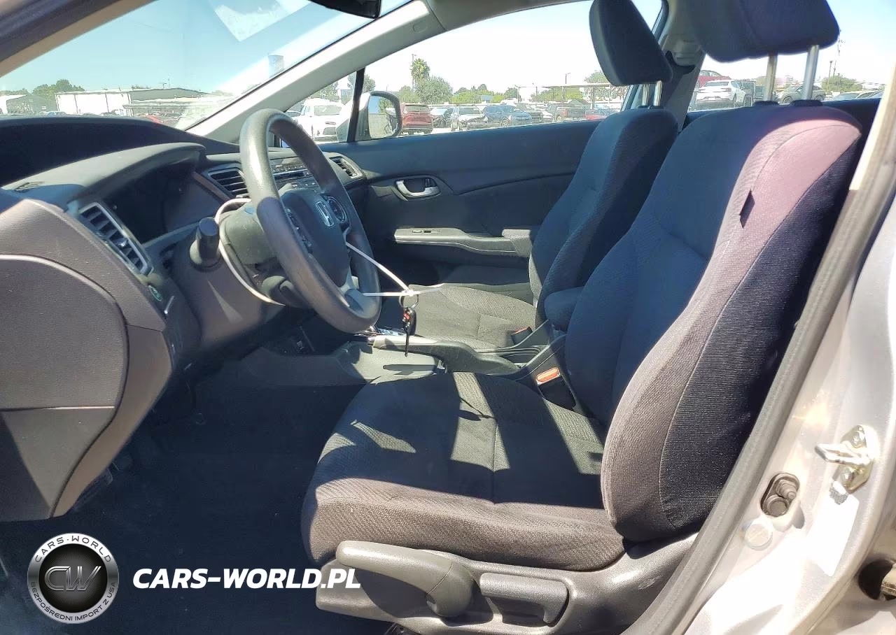 2013 Honda Civic Lx VIN:19XFB2F55DE271975 - 7