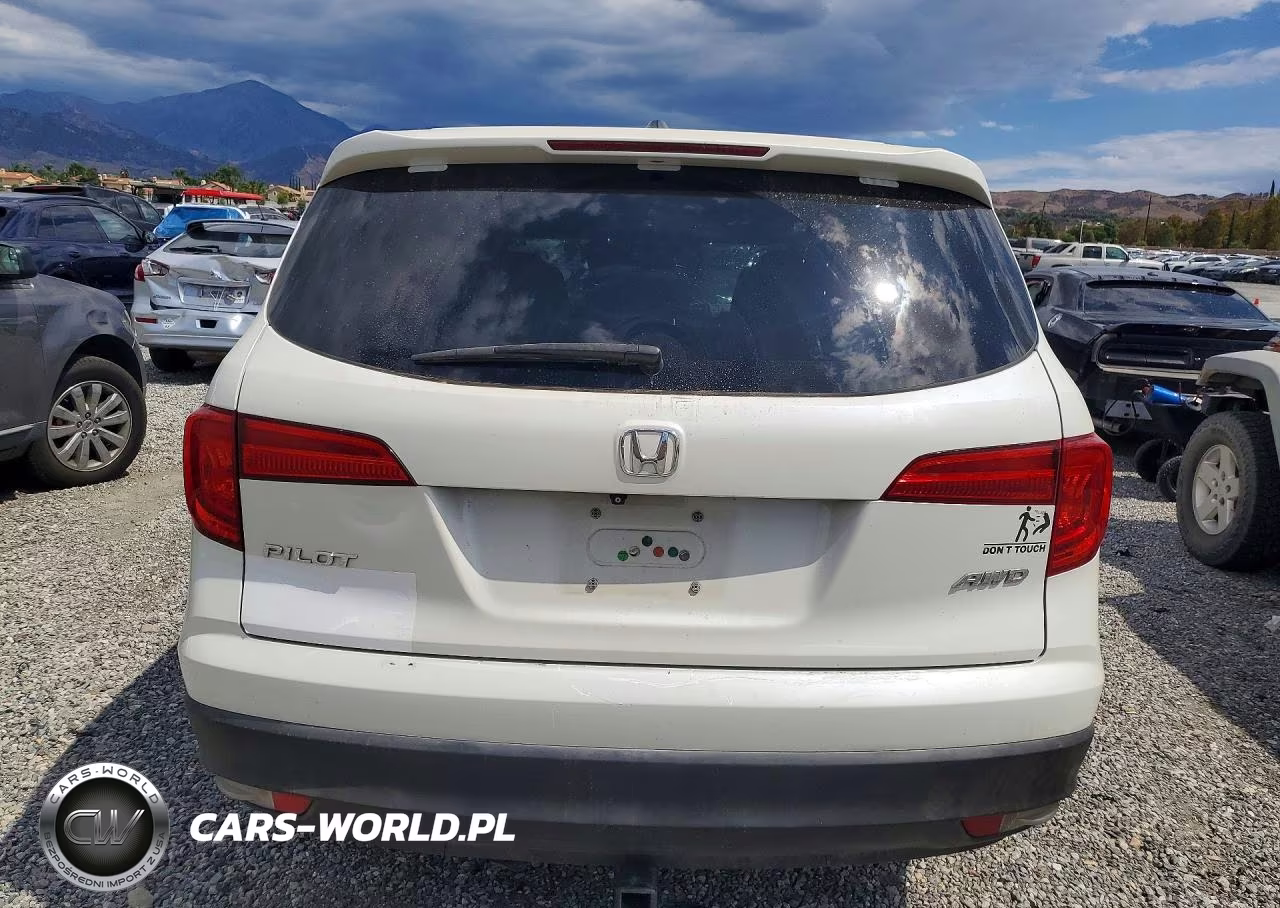 2016 Honda Pilot Exl VIN:5FNYF6H5XGB030526 - 6