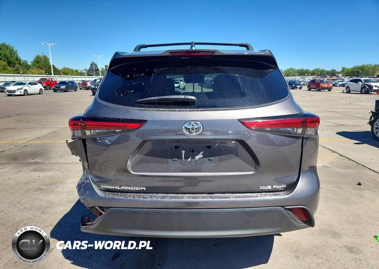 2022 Toyota Highlander Xle VIN:5TDHZRBH6NS589124 - 6