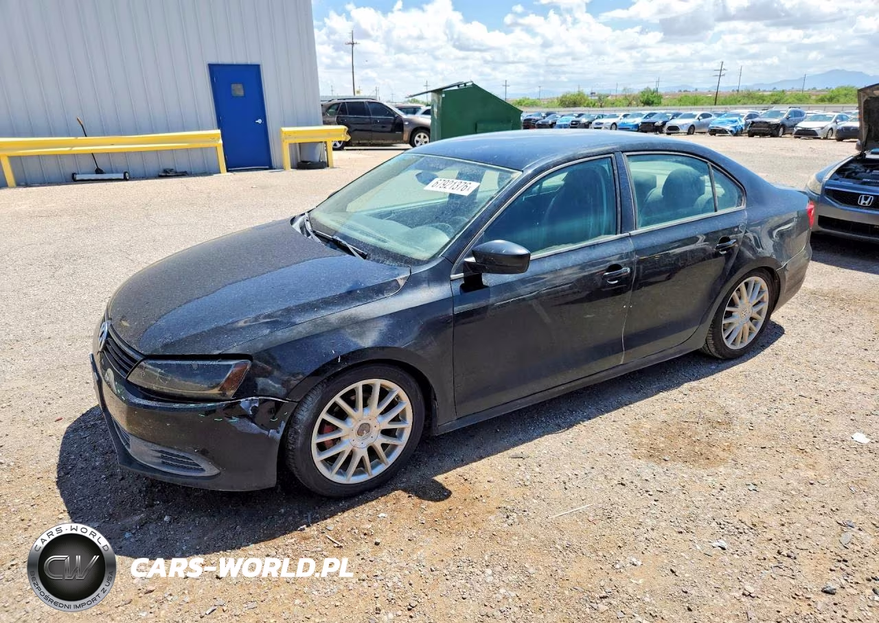 2014 Volkswagen Jetta Base VIN:3VW2K7AJ5EM408580 - 1