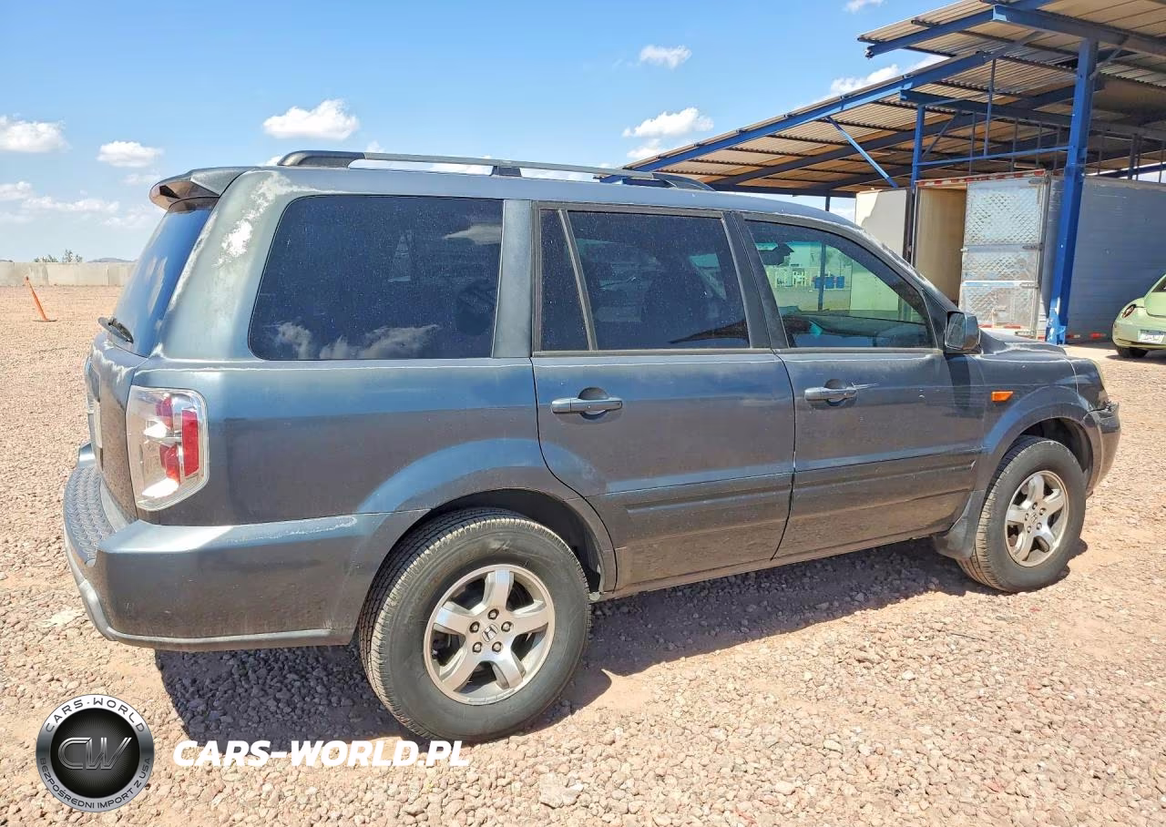 2006 Honda Pilot Ex VIN:5FNYF28526B047294 - 3