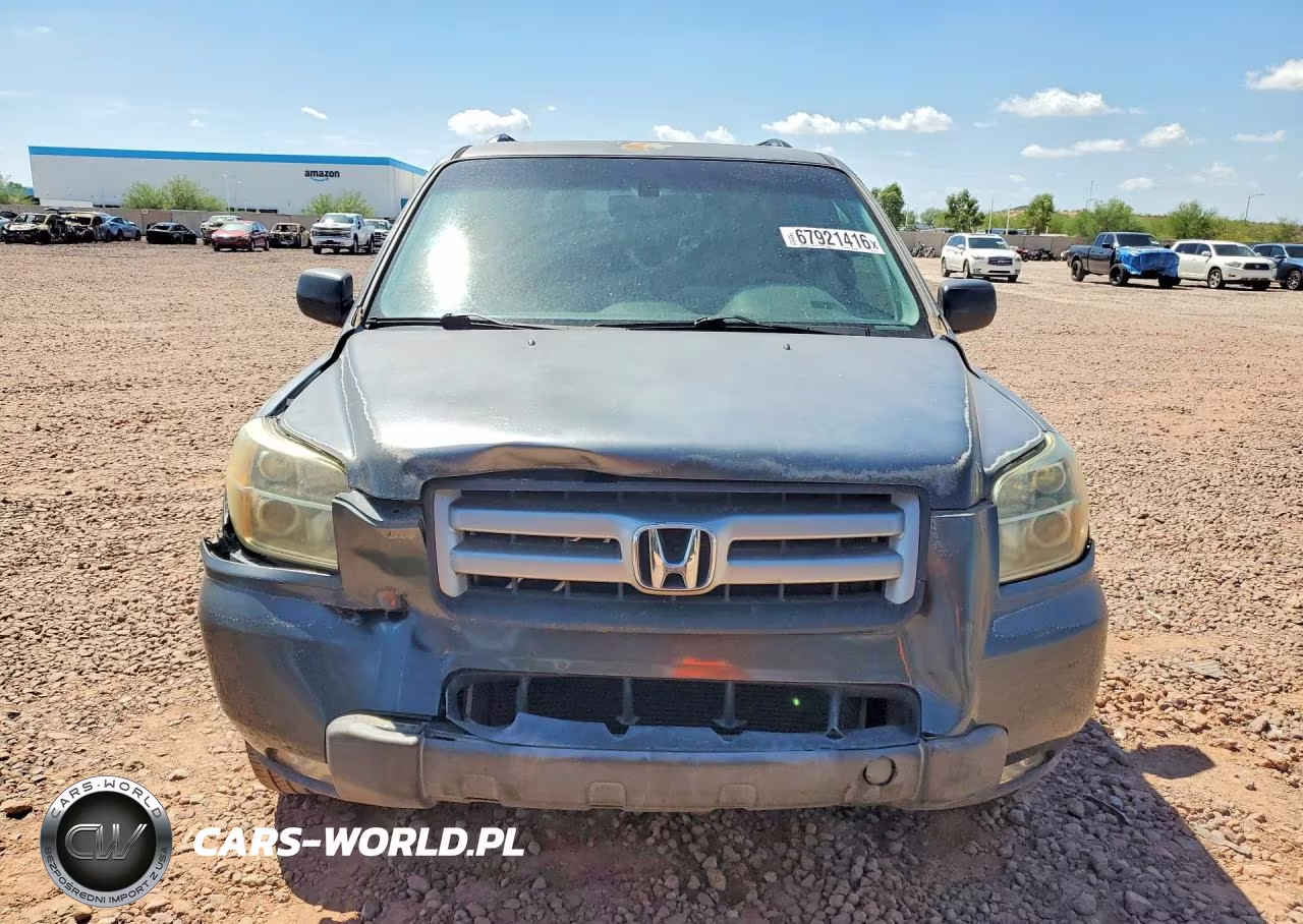 2006 Honda Pilot Ex VIN:5FNYF28526B047294 - 5