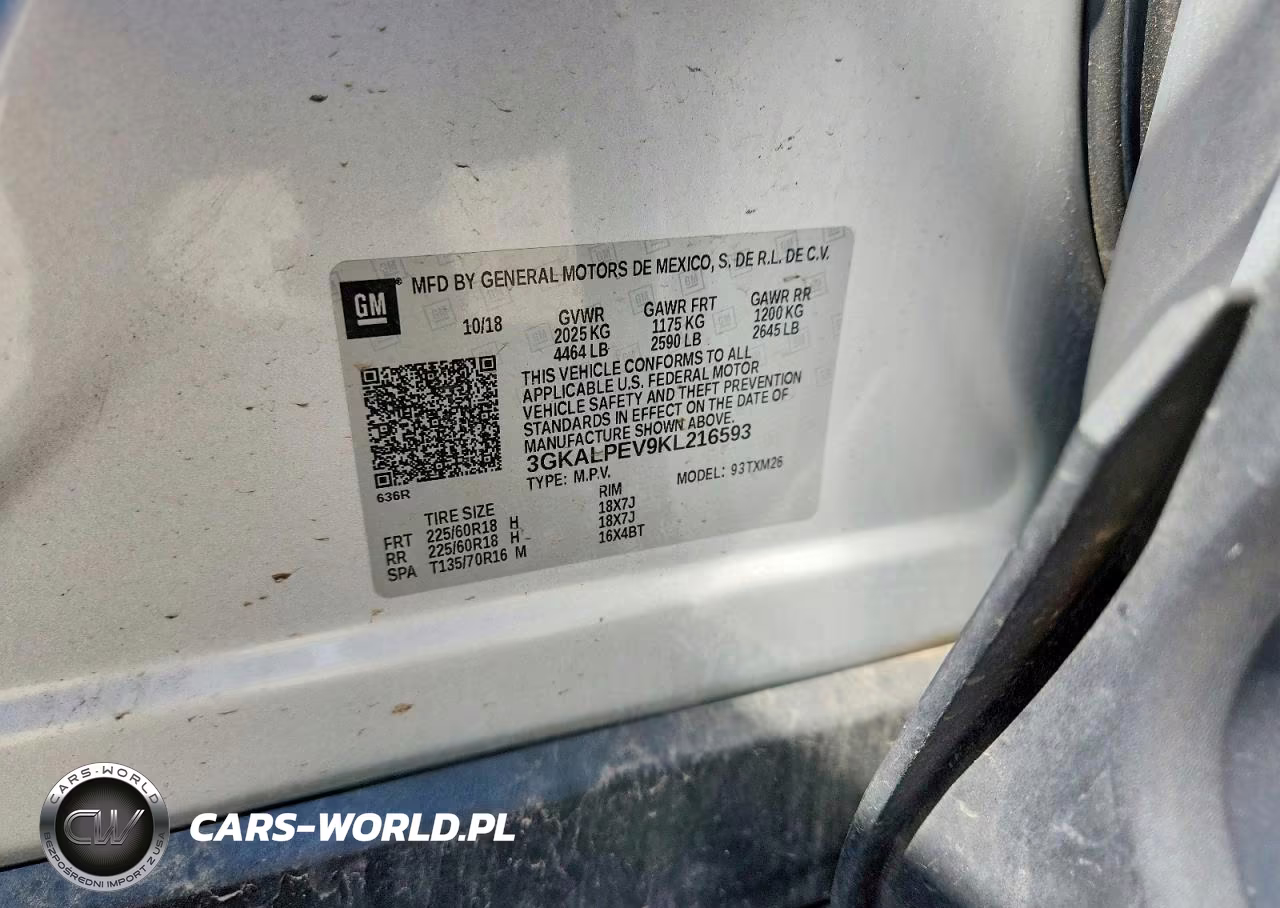 2019 GMC Terrain Slt VIN:3GKALPEV9KL216593 - 14