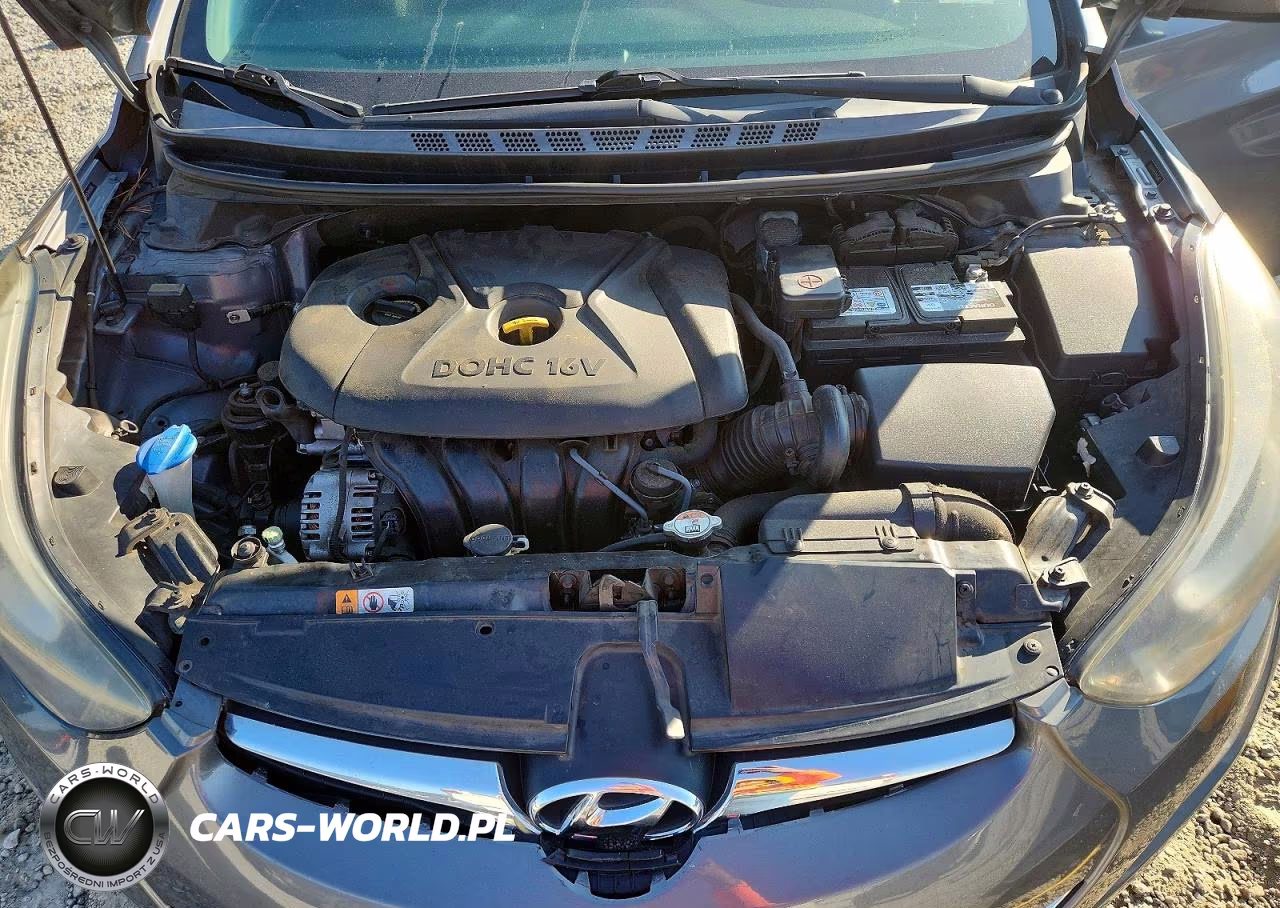 2014 Hyundai Elantra Se VIN:5NPDH4AE4EH490092 - 11