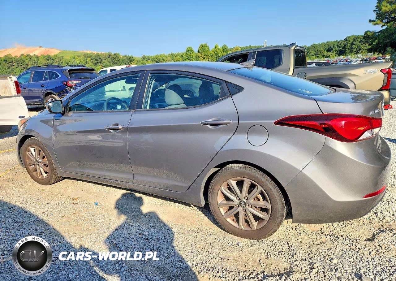 2014 Hyundai Elantra Se VIN:5NPDH4AE4EH490092 - 2