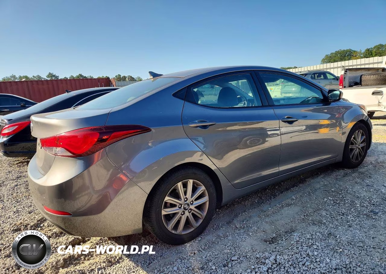 2014 Hyundai Elantra Se VIN:5NPDH4AE4EH490092 - 3
