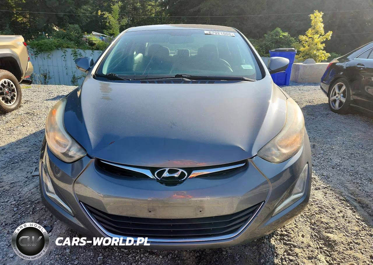 2014 Hyundai Elantra Se VIN:5NPDH4AE4EH490092 - 5