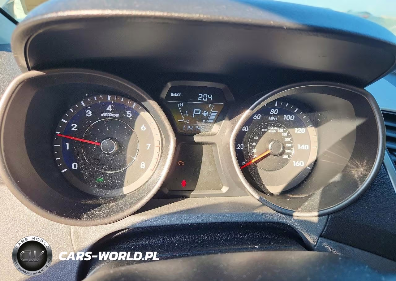 2014 Hyundai Elantra Se VIN:5NPDH4AE4EH490092 - 9