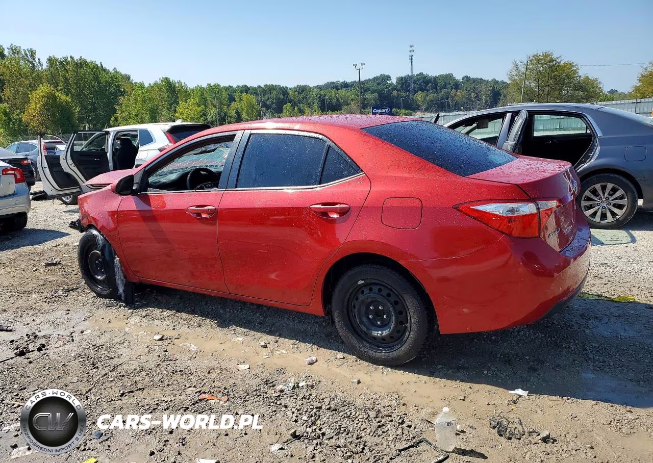2016 Toyota Corolla Le VIN:5YFBURHE0GP527733 - 2