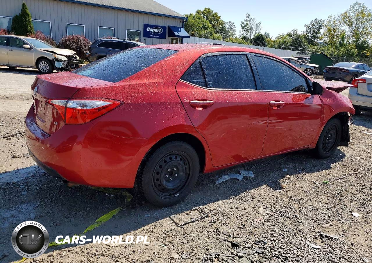 2016 Toyota Corolla Le VIN:5YFBURHE0GP527733 - 3