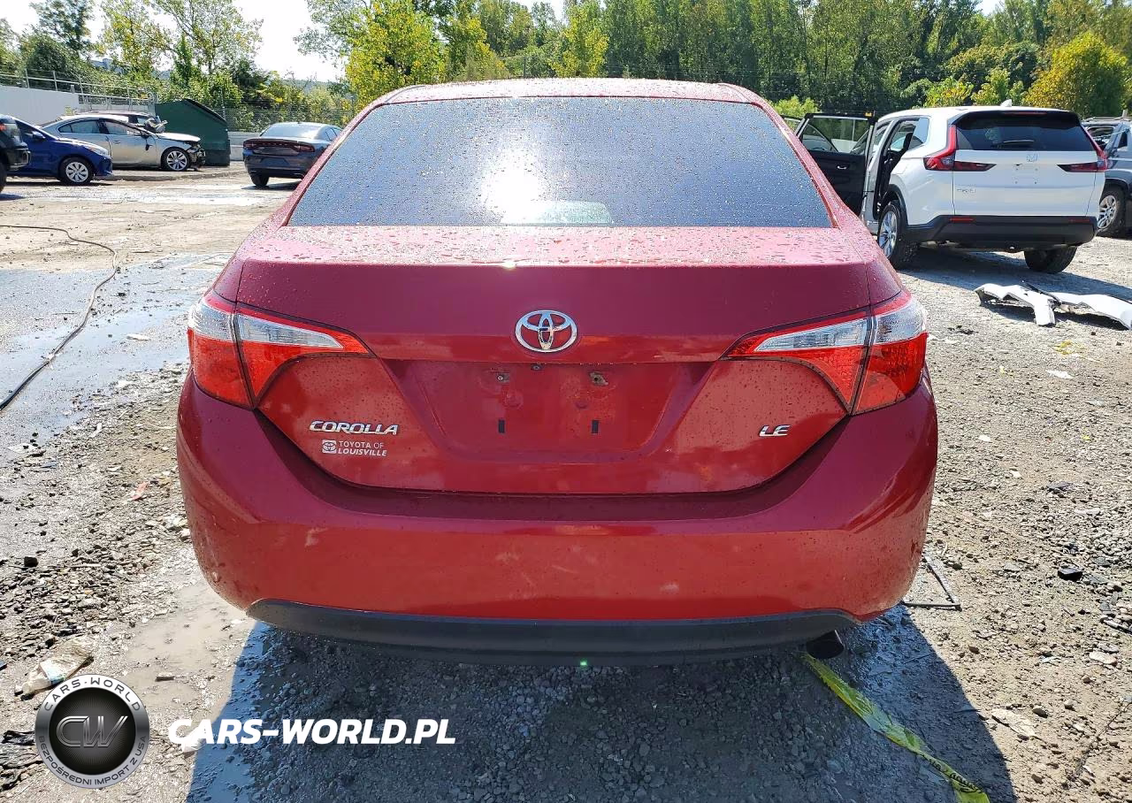 2016 Toyota Corolla Le VIN:5YFBURHE0GP527733 - 6