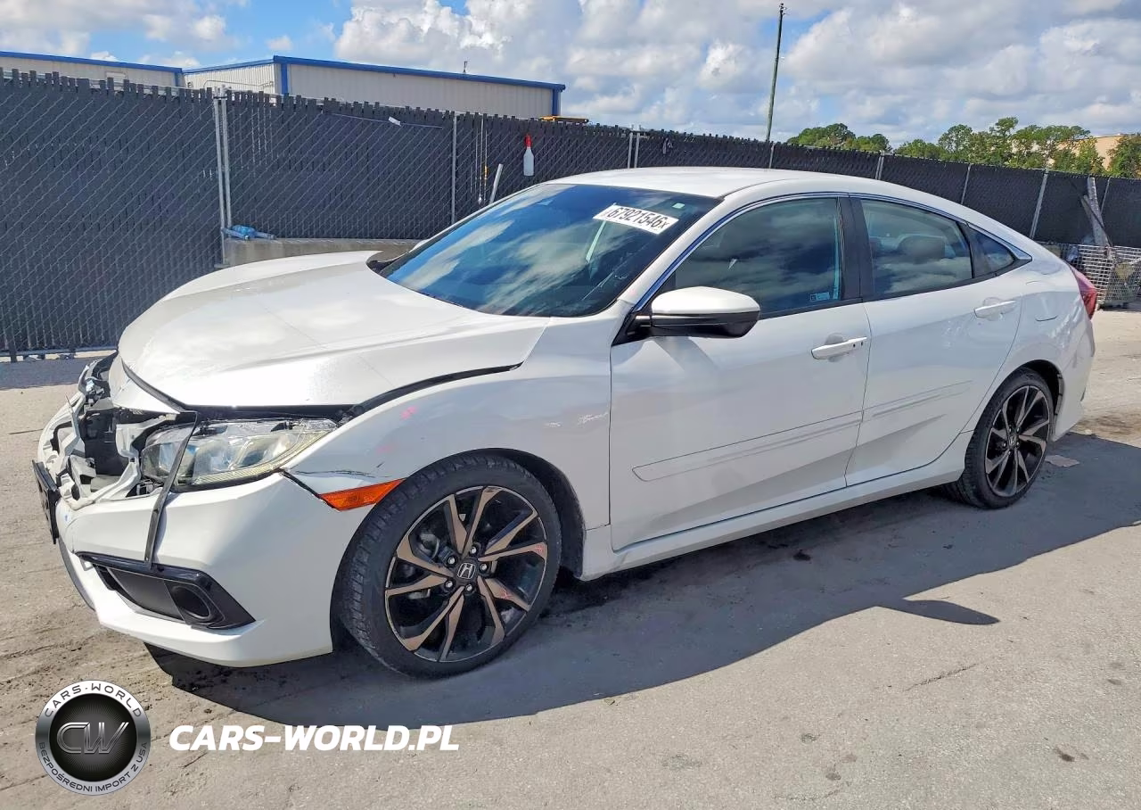 2020 Honda Civic Sport VIN:2HGFC2F87LH595764 - 1