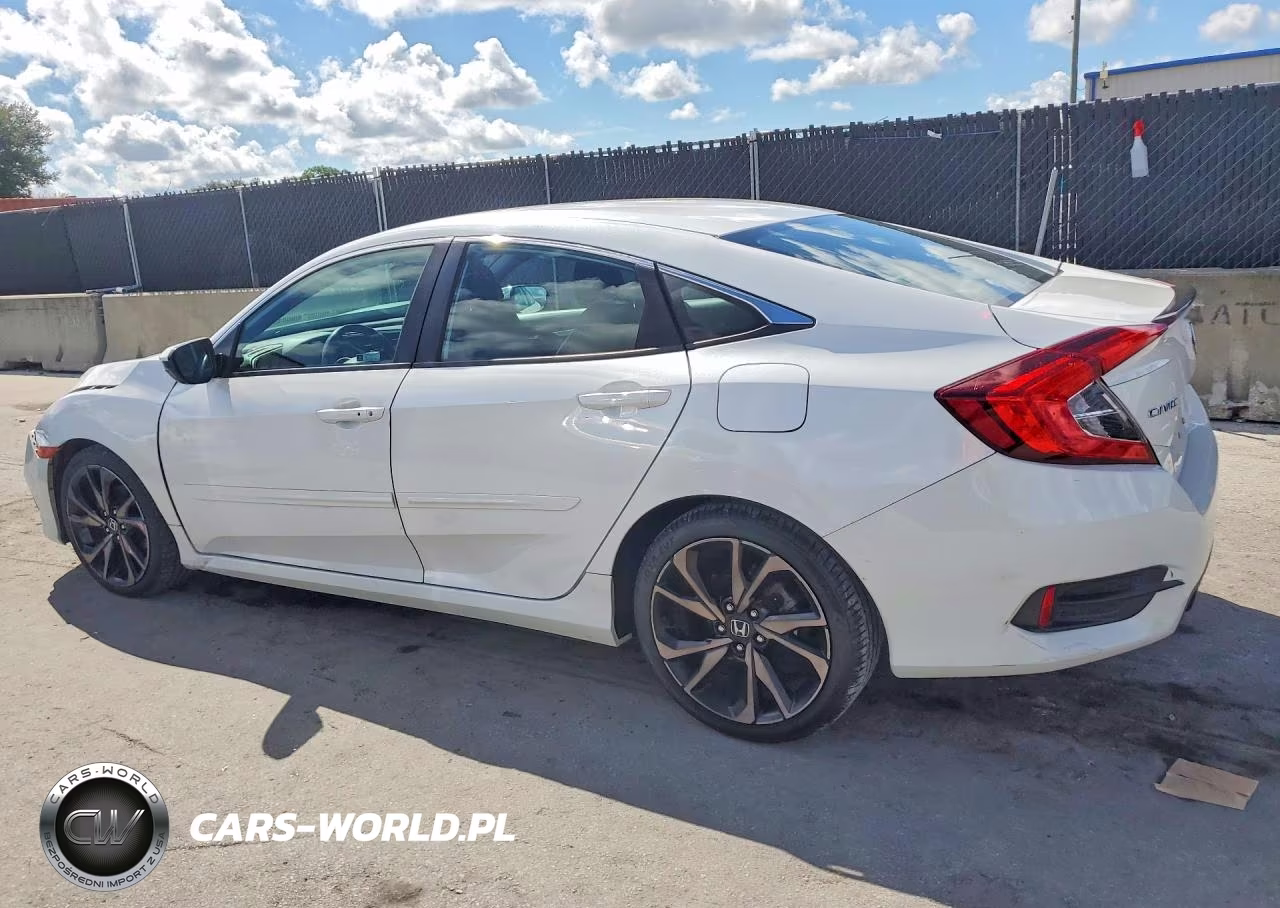 2020 Honda Civic Sport VIN:2HGFC2F87LH595764 - 2