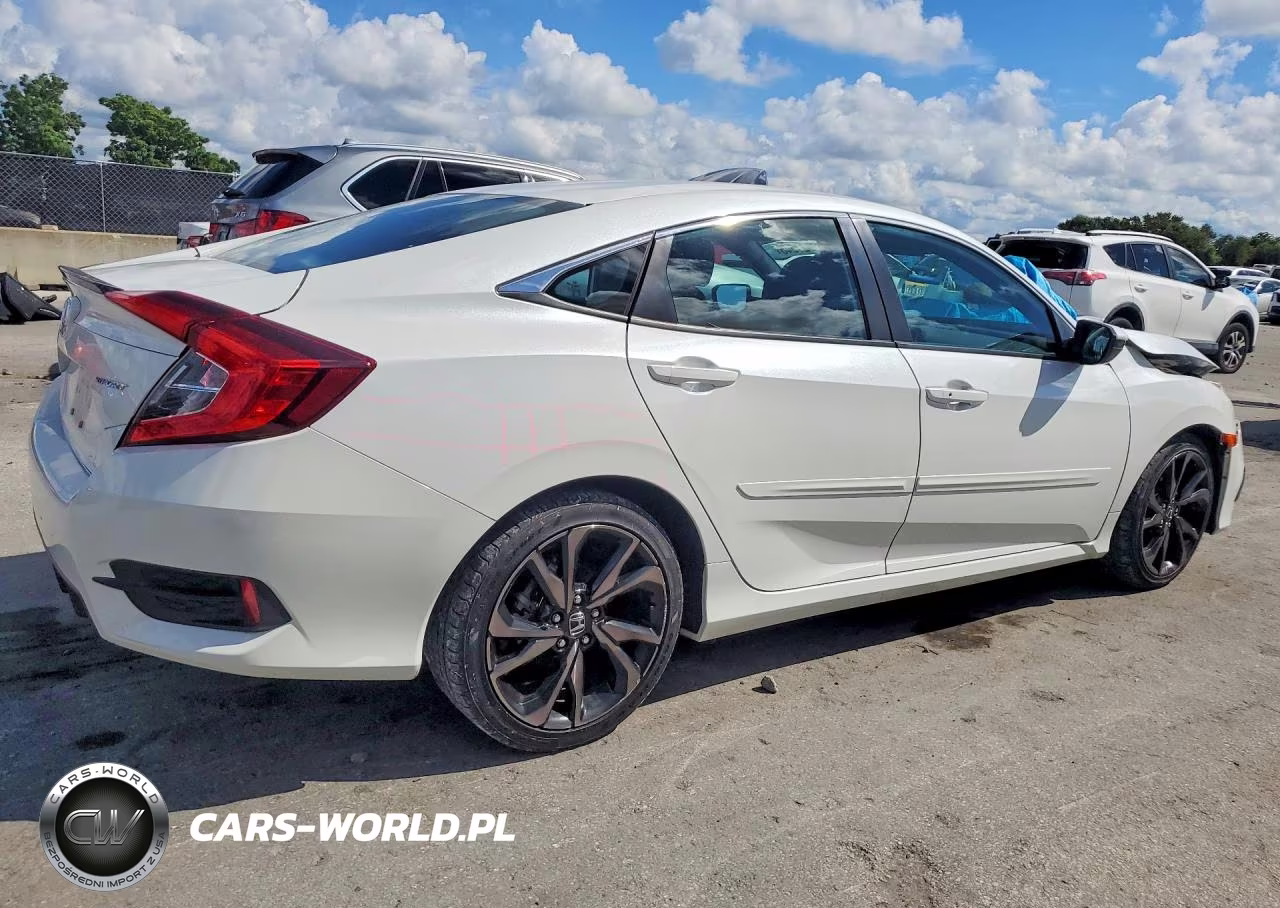 2020 Honda Civic Sport VIN:2HGFC2F87LH595764 - 3