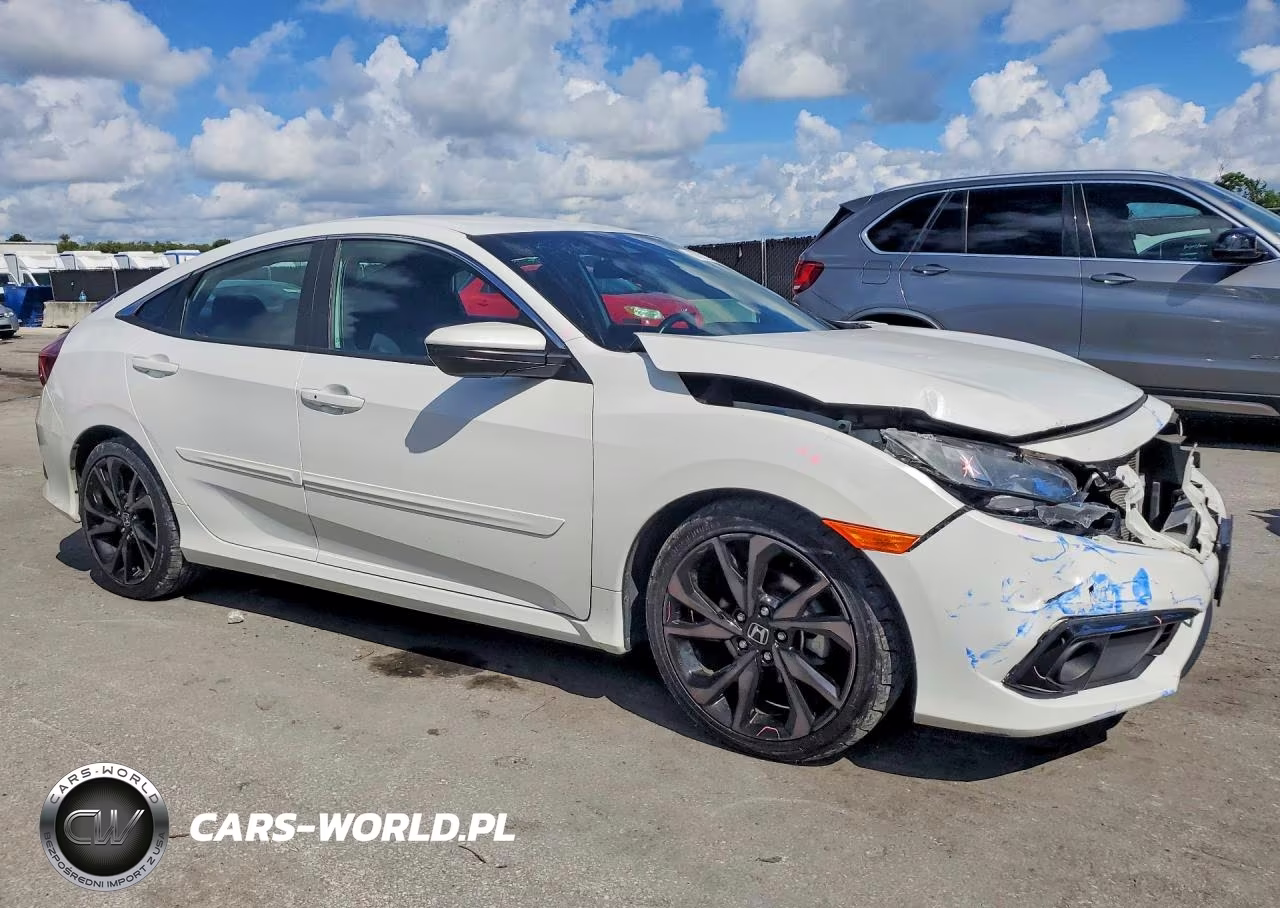 2020 Honda Civic Sport VIN:2HGFC2F87LH595764 - 4