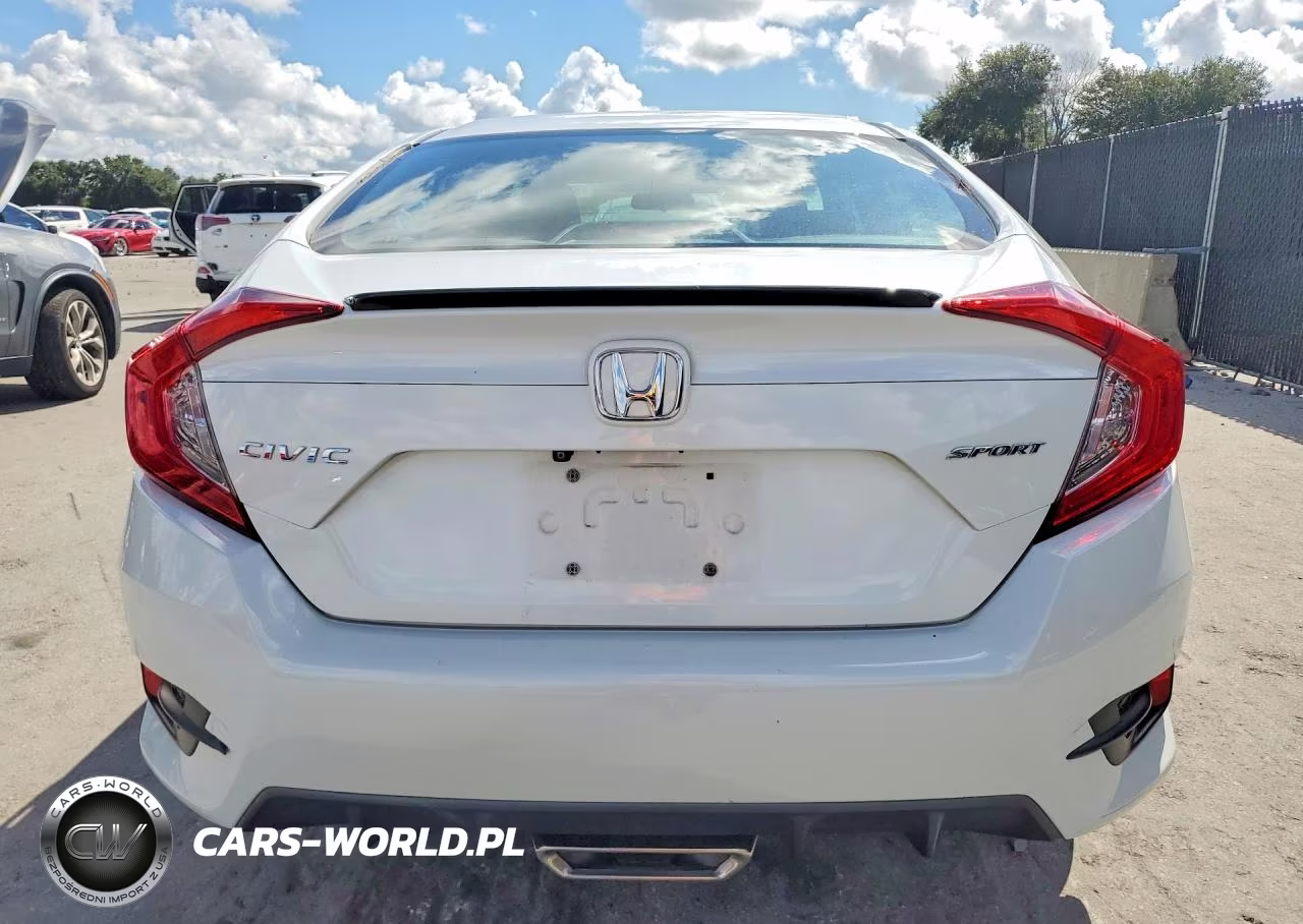 2020 Honda Civic Sport VIN:2HGFC2F87LH595764 - 6