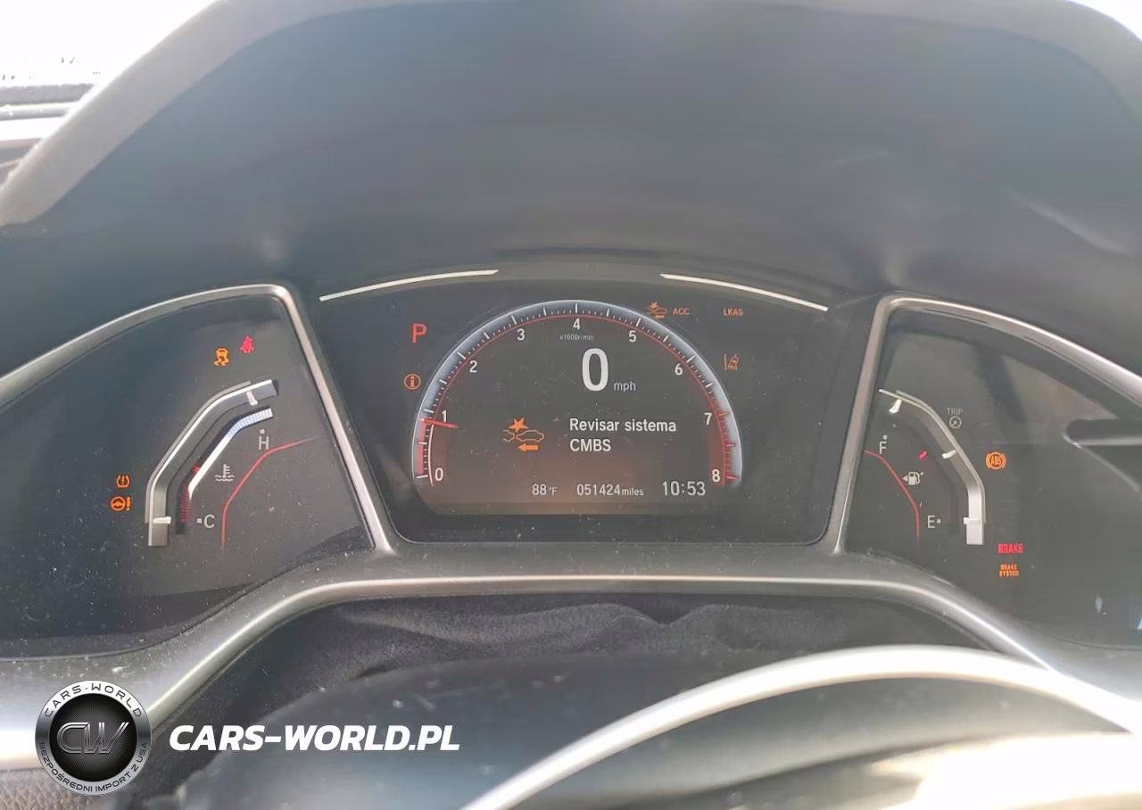 2020 Honda Civic Sport VIN:2HGFC2F87LH595764 - 9