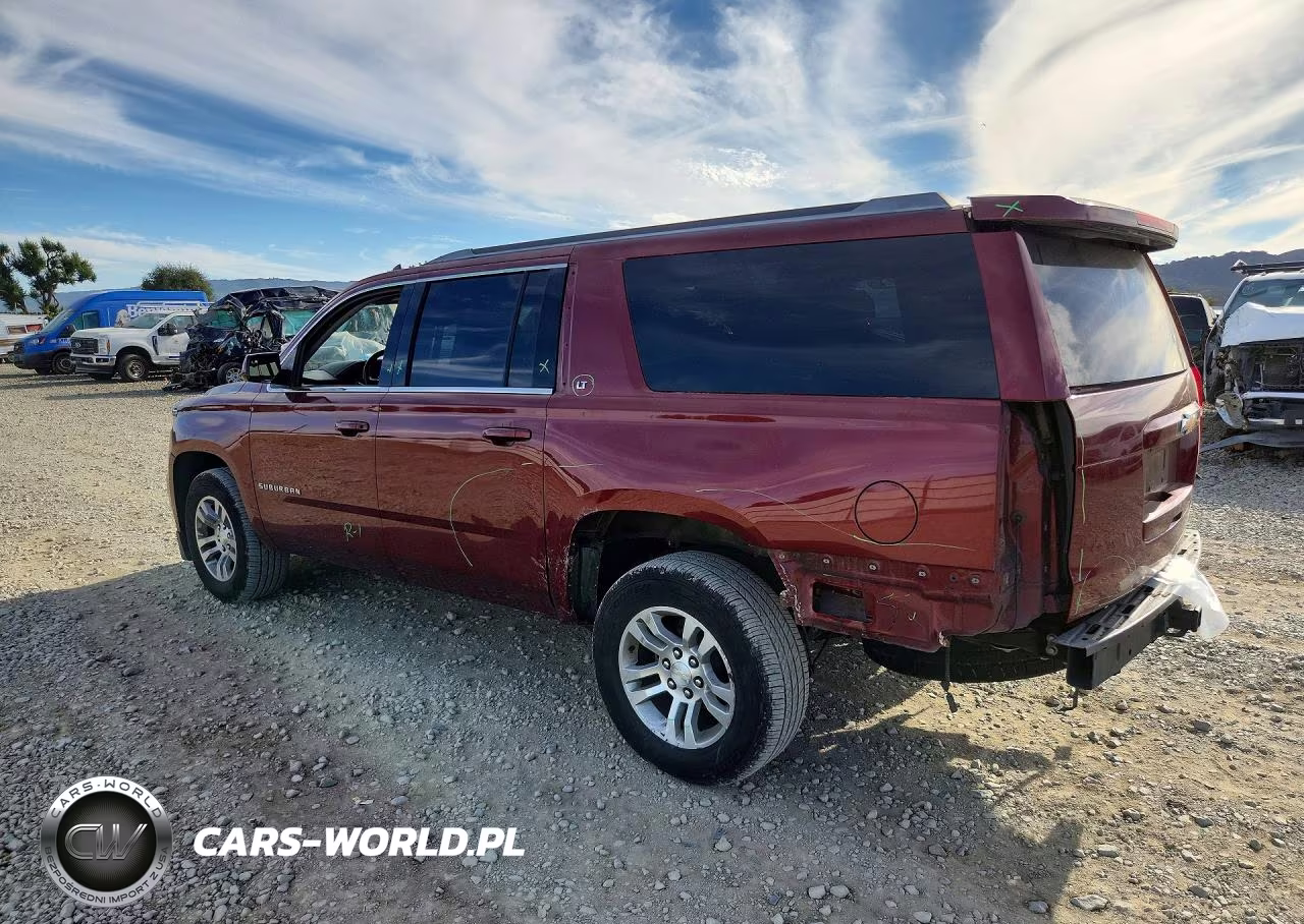 2017 Chevrolet Suburban K1500 Lt VIN:1GNSKHKC4HR144089 - 2