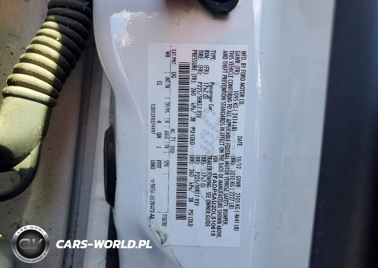 2013 Ford C-Max Se VIN:1FADP5AU2DL510615 - 12