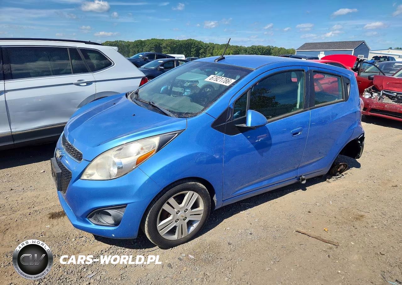2013 Chevrolet Spark 1Lt VIN:KL8CD6S96DC506140 - 1