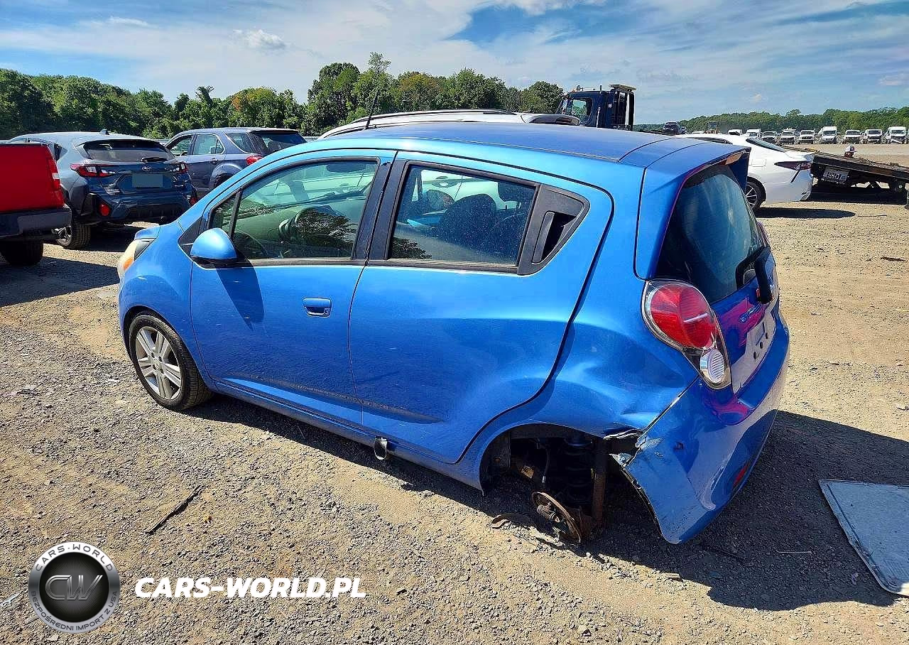 2013 Chevrolet Spark 1Lt VIN:KL8CD6S96DC506140 - 2