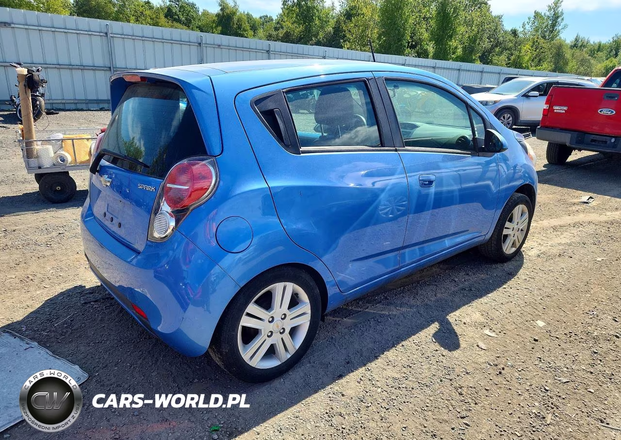 2013 Chevrolet Spark 1Lt VIN:KL8CD6S96DC506140 - 3