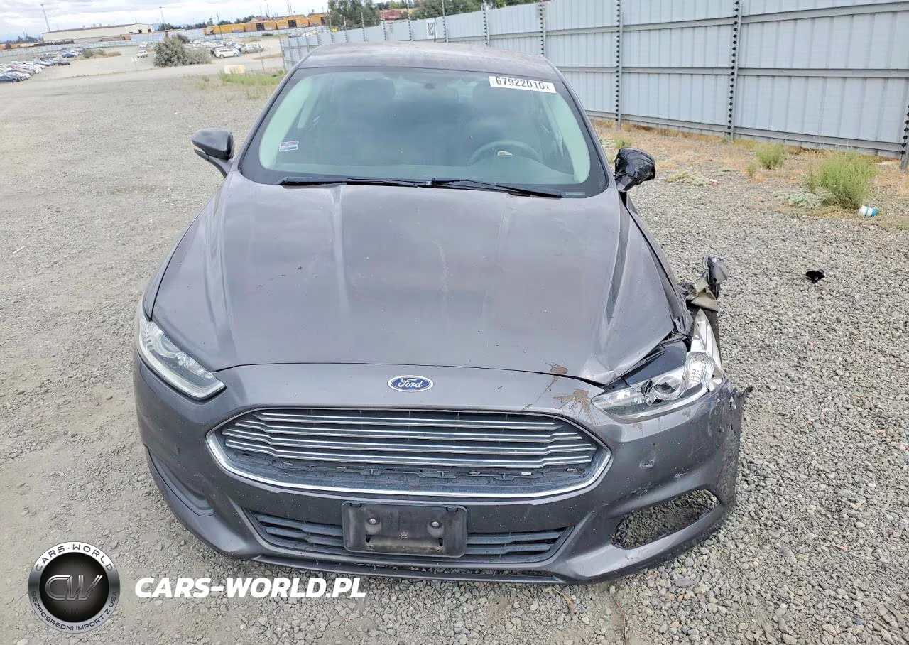 2016 Ford Fusion Se VIN:3FA6P0H70GR196190 - 5