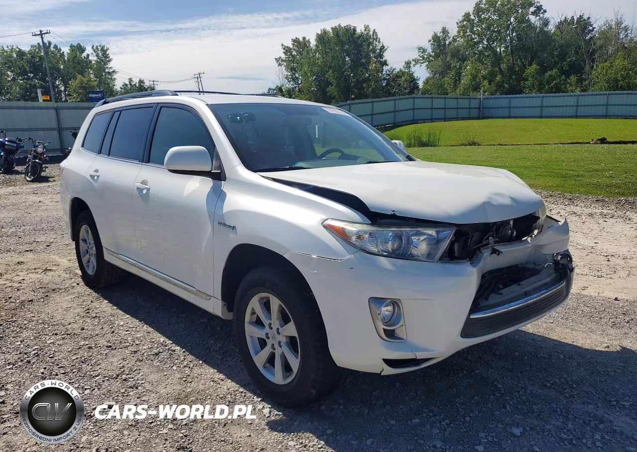 2012 Toyota Highlander Hybrid VIN:JTEBC3EH1C2007673 - 4