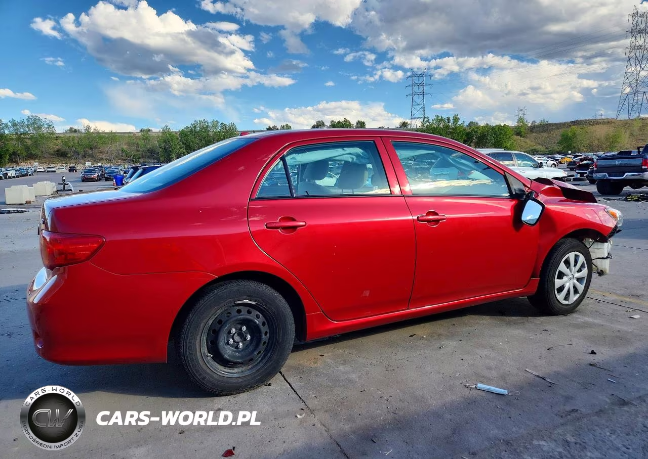 2009 Toyota Corolla Le VIN:JTDBL40E09J047300 - 3