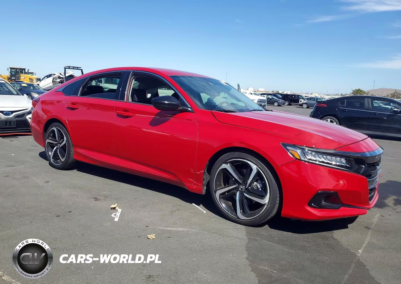 2022 Honda Accord Sport Se VIN:1HGCV1F47NA053182 - 4