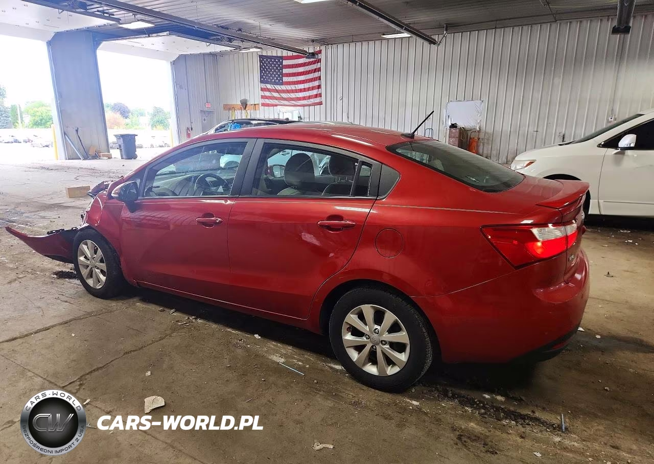 2014 Kia Rio Ex VIN:KNADN4A3XE6417839 - 2