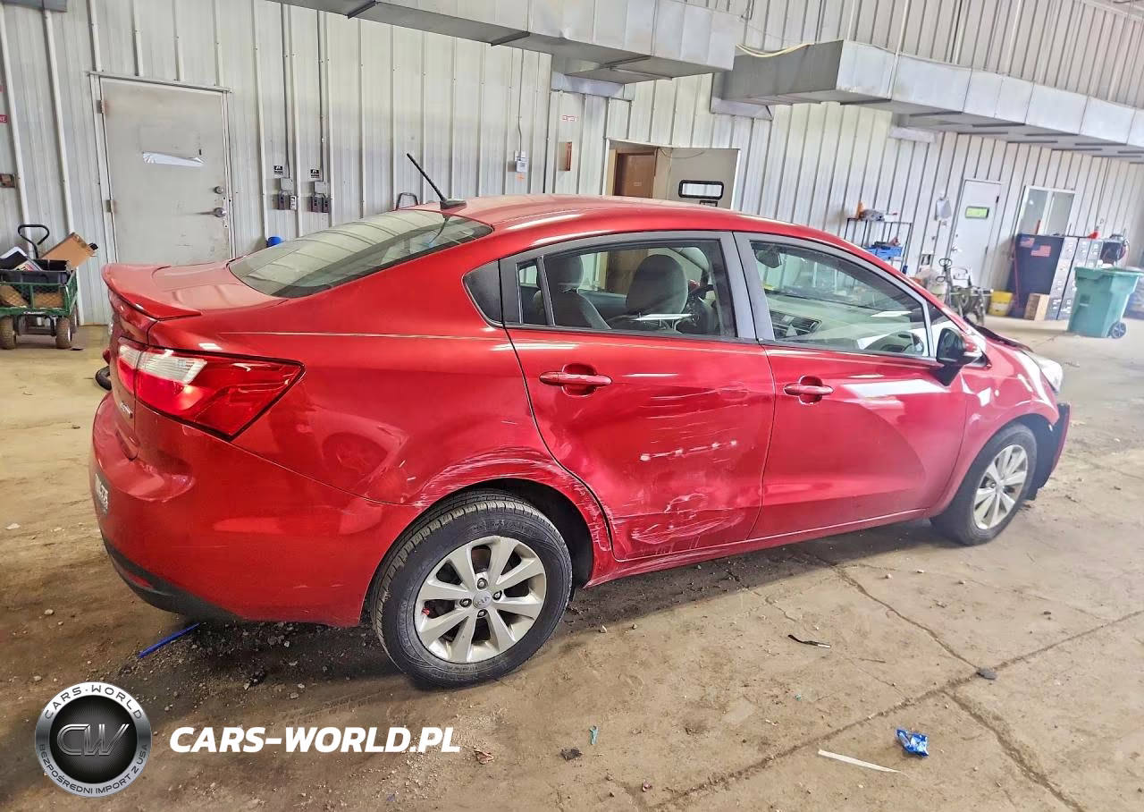 2014 Kia Rio Ex VIN:KNADN4A3XE6417839 - 3