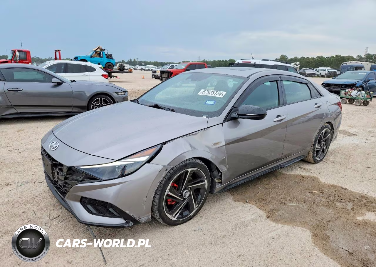 2023 Hyundai Elantra N Line VIN:KMHLR4AF4PU432862 - 1