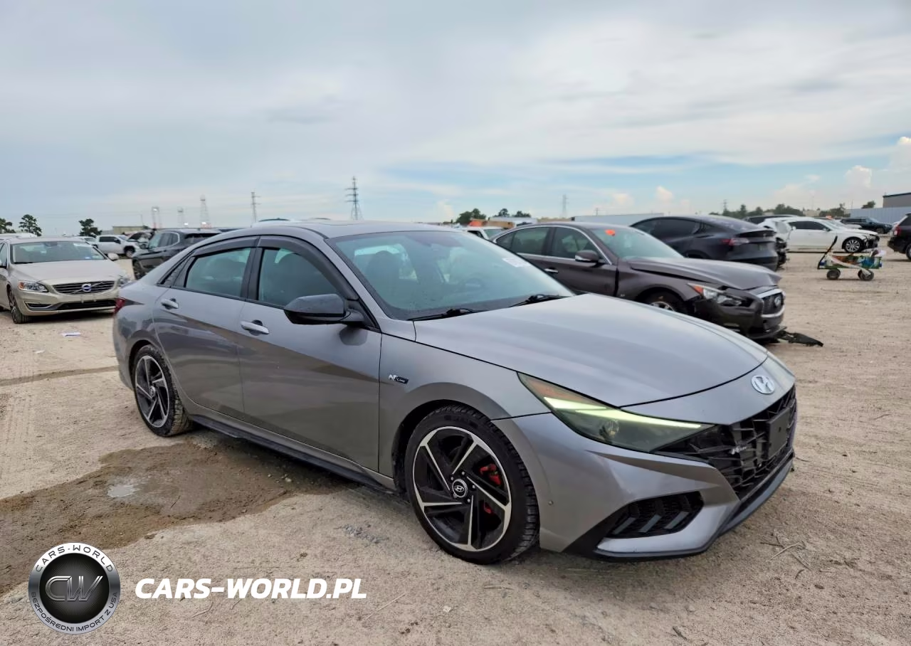 2023 Hyundai Elantra N Line VIN:KMHLR4AF4PU432862 - 4