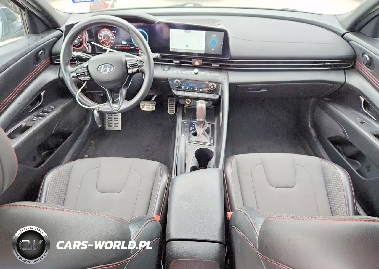 2023 Hyundai Elantra N Line VIN:KMHLR4AF4PU432862 - 8