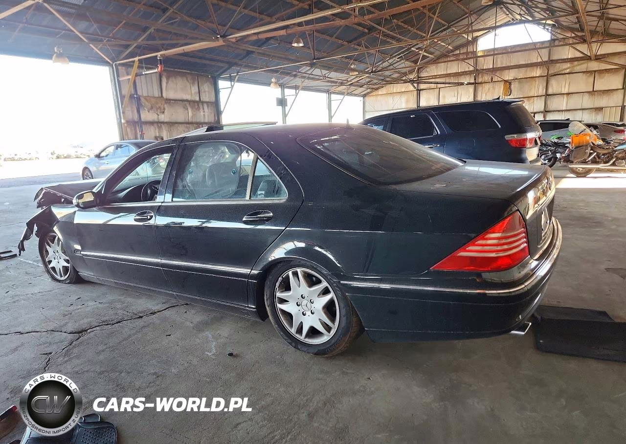 2003 Mercedes-Benz S 500 VIN:WDBNG75J73A368880 - 2