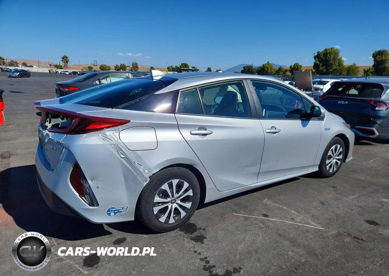2021 Toyota Prius Prime Xle VIN:JTDKAMFP2M3192172 - 3