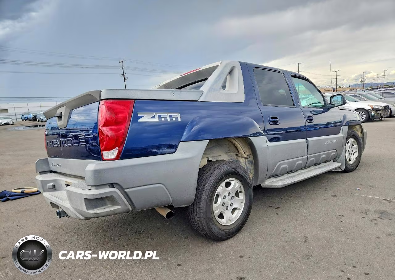 2002 Chevrolet Avalanche C1500 VIN:3GNEC13T82G236538 - 3