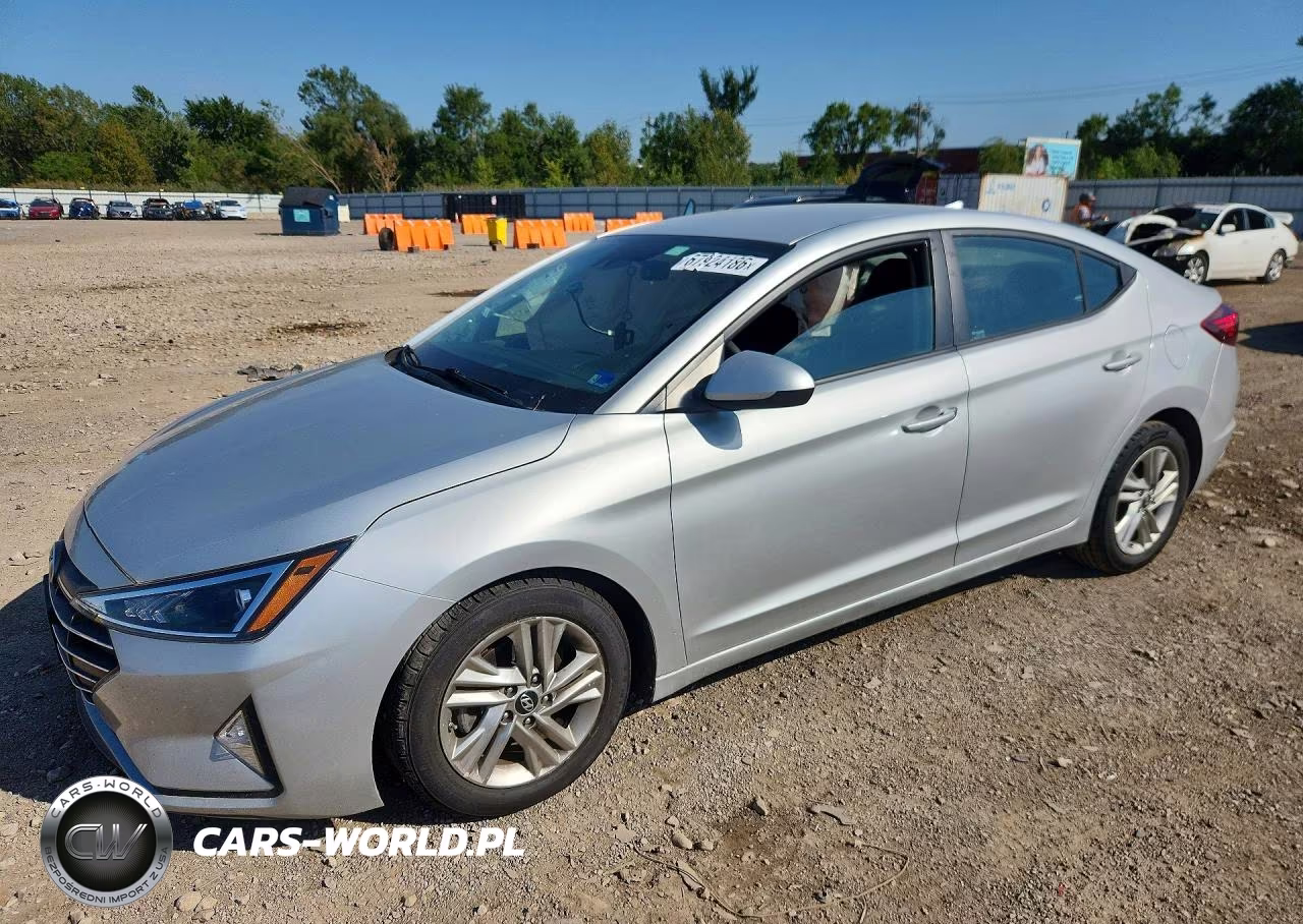 2019 Hyundai Elantra Sel VIN:5NPD84LF4KH412770 - 1