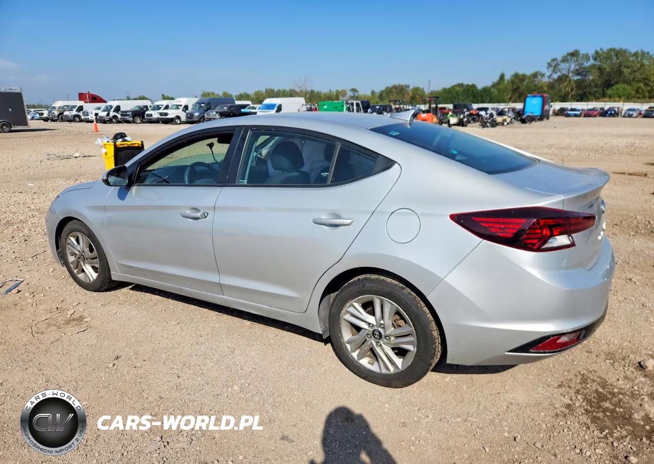 2019 Hyundai Elantra Sel VIN:5NPD84LF4KH412770 - 2