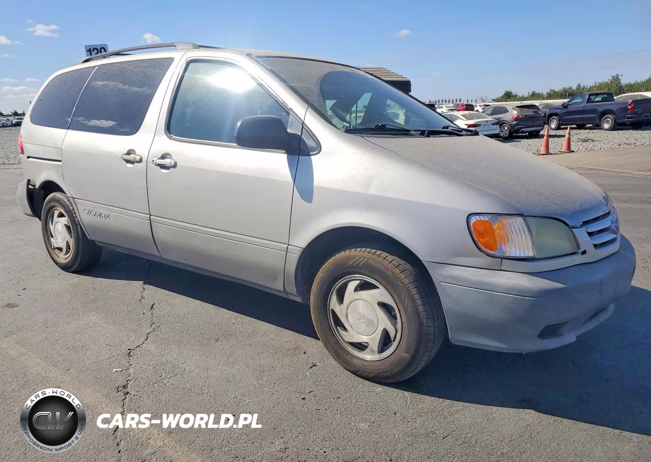 2001 Toyota Sienna Le VIN:4T3ZF13C01U362893 - 4