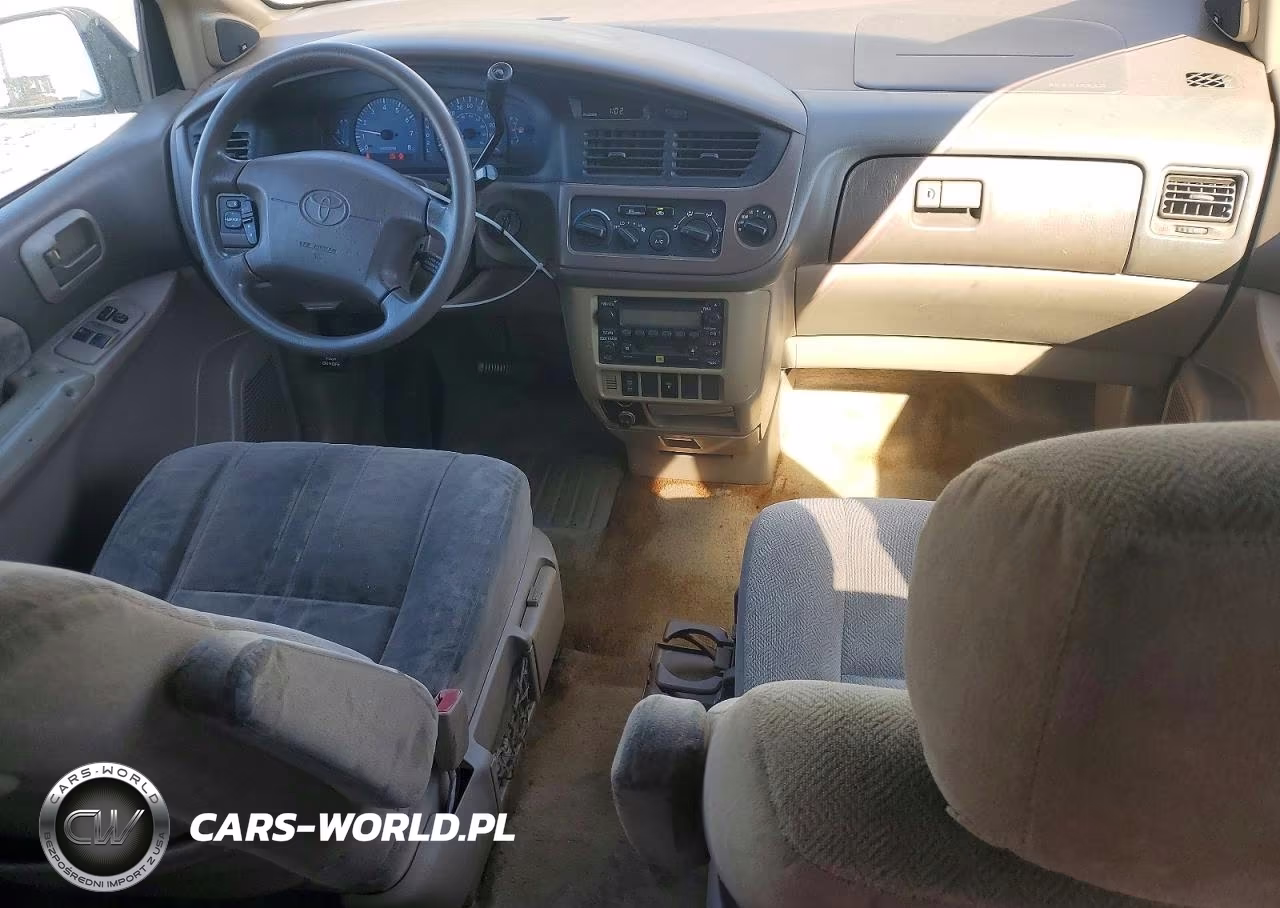 2001 Toyota Sienna Le VIN:4T3ZF13C01U362893 - 8