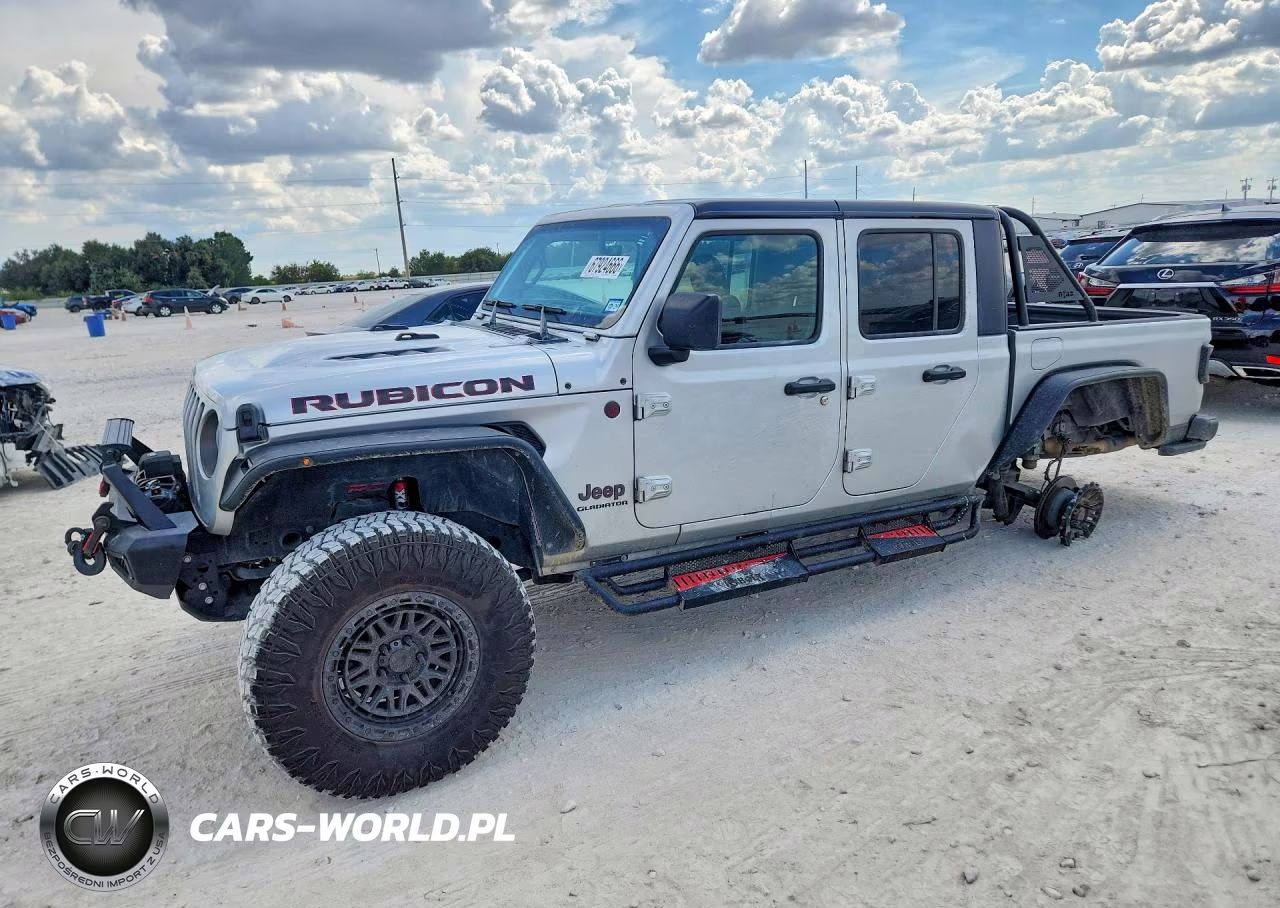 2022 Jeep Gladiator Rubicon VIN:1C6JJTBG9NL109454 - 1