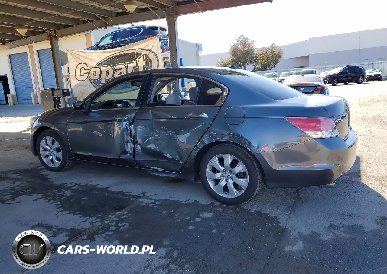 2008 Honda Accord Exl VIN:1HGCP36838A053676 - 2