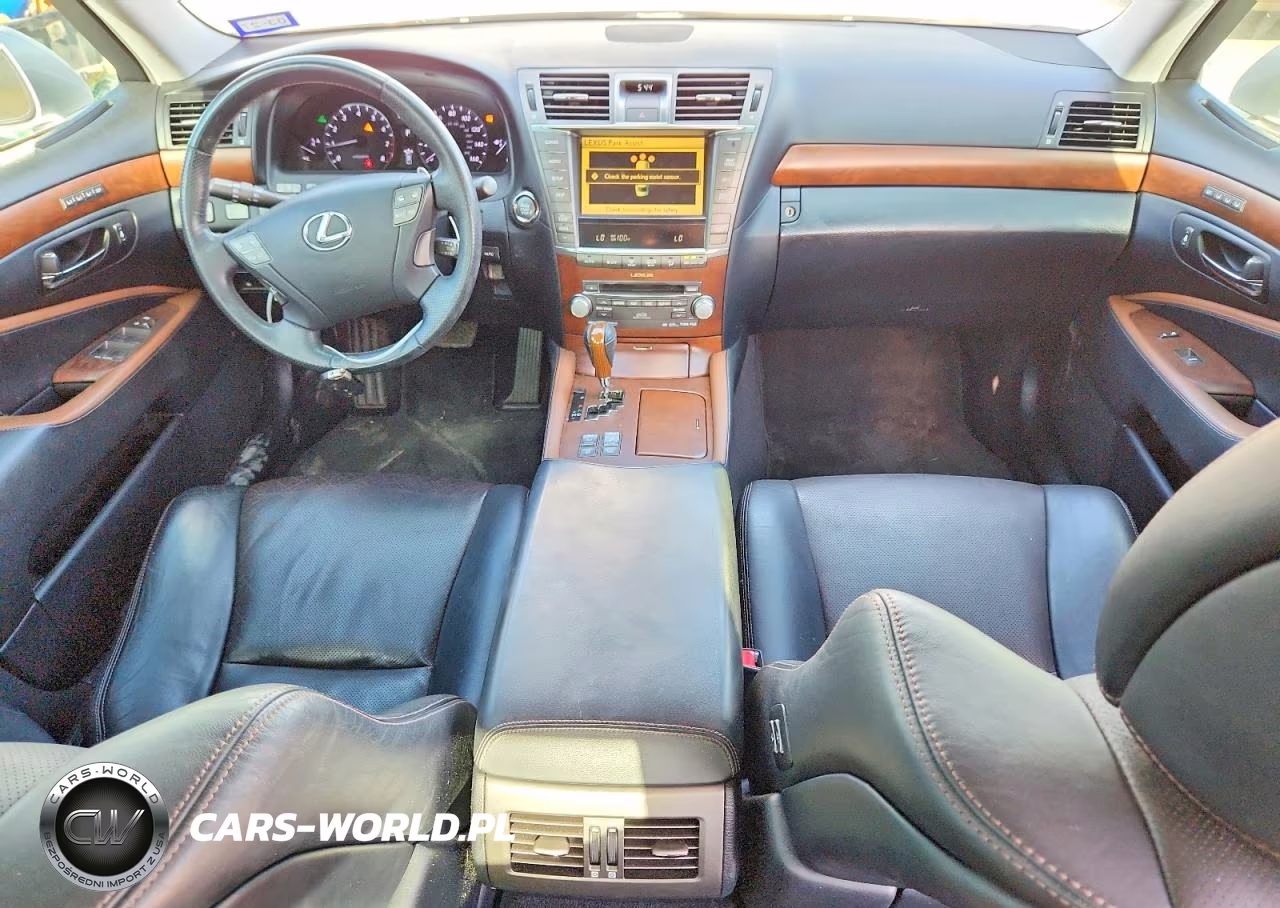 2012 Lexus Ls 460 VIN:JTHBL5EF6C5111930 - 8