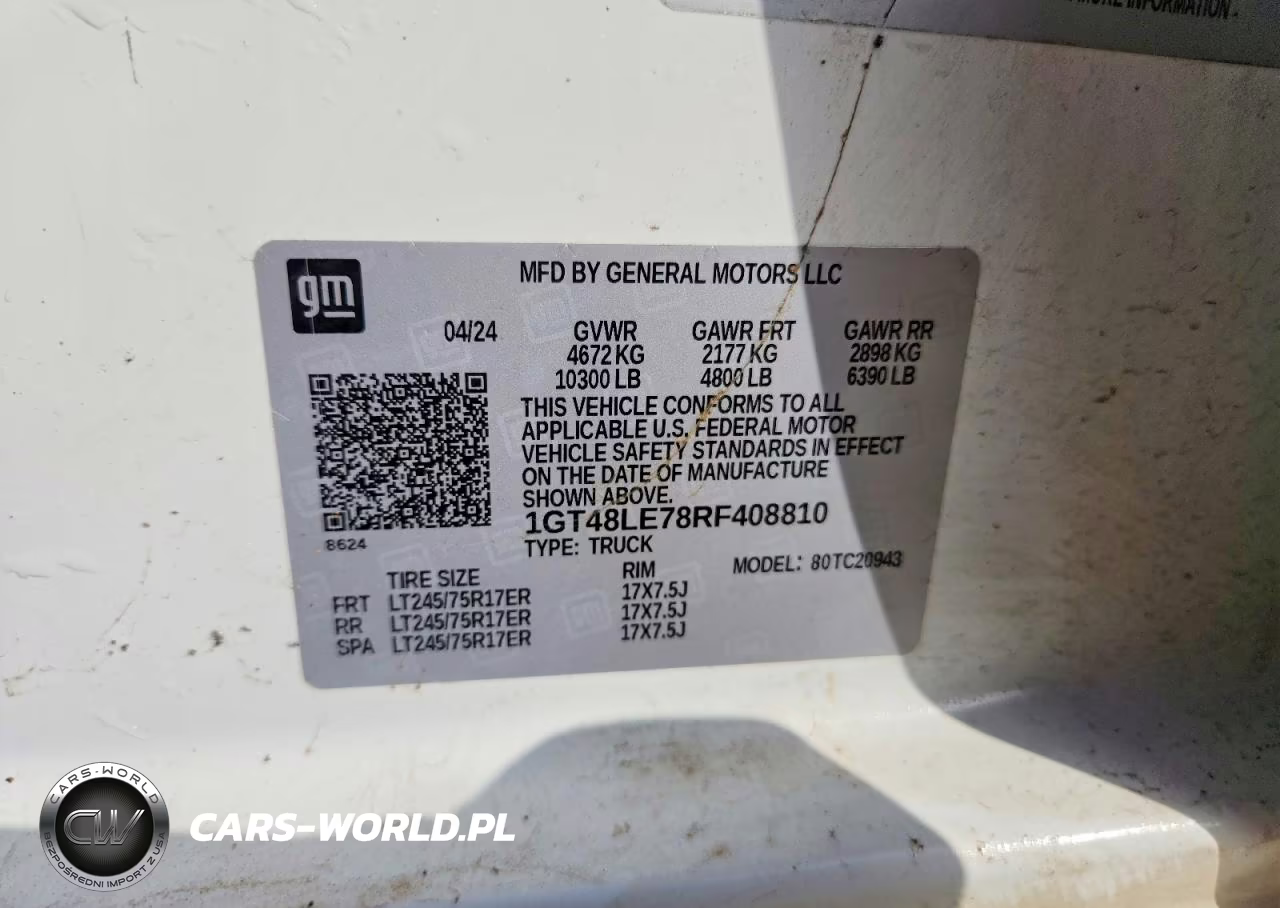 2024 GMC Sierra C2500 Heavy Duty VIN:1GT48LE78RF408810 - 13