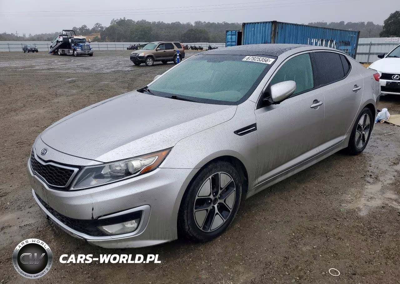 2012 Kia Optima Hybrid VIN:KNAGM4AD4C5010997 - 1