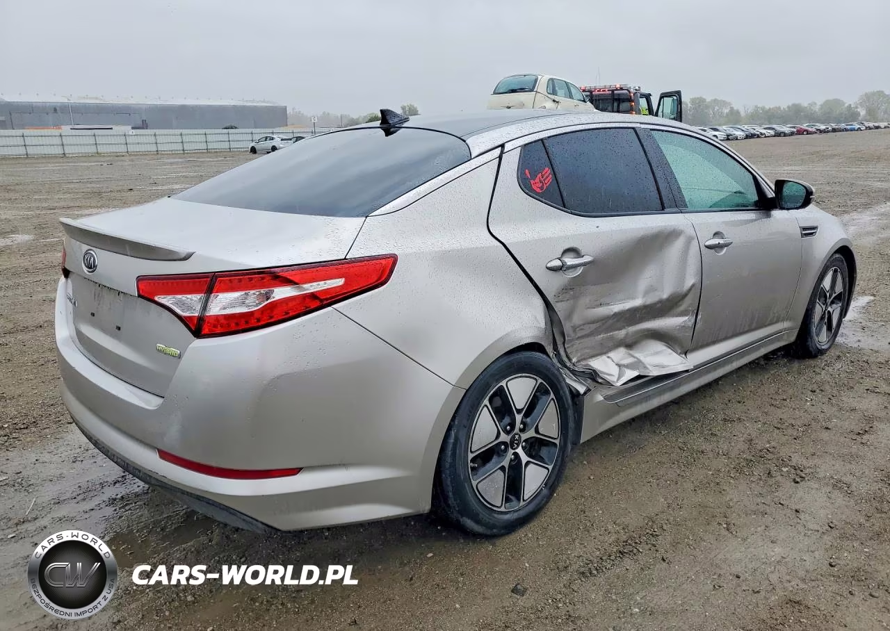 2012 Kia Optima Hybrid VIN:KNAGM4AD4C5010997 - 3
