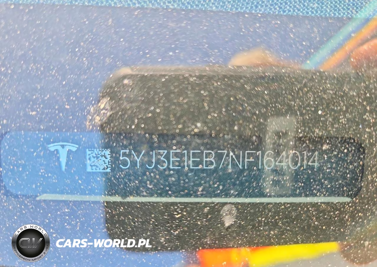 2022 Tesla Model 3 VIN:5YJ3E1EB7NF164014 - 12