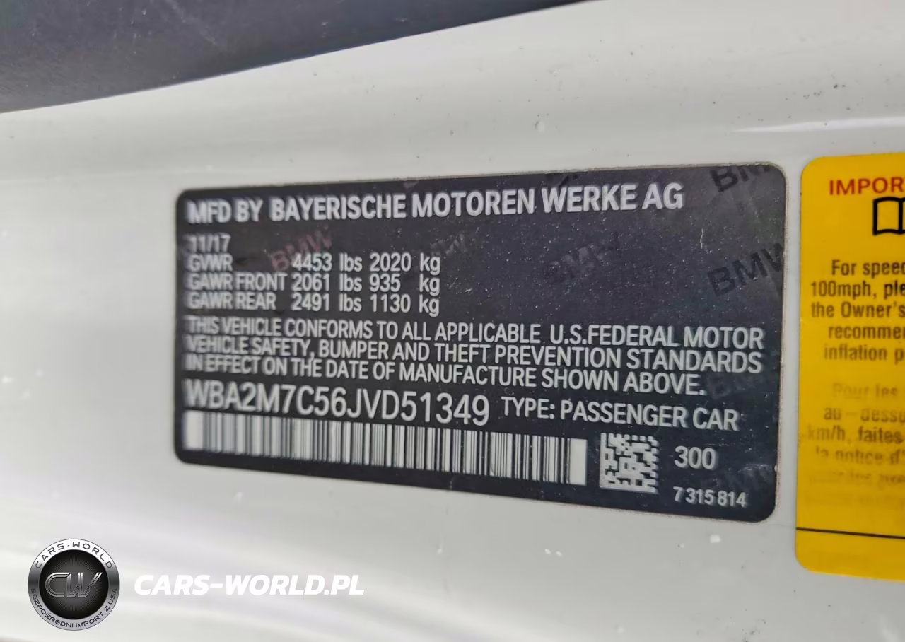 2018 BMW 230I VIN:WBA2M7C56JVD51349 - 13